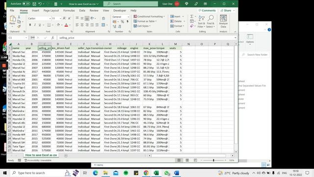 How to save Excel as CSV смотреть онлайн
