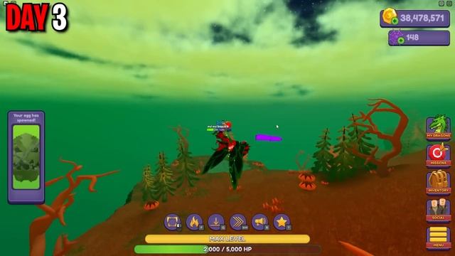 I Survived 7 Days In The 2022 Halloween Event! - ROBLOX Dragon Adventures смотреть онлайн