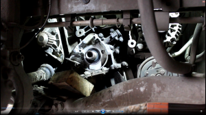 Замена комплекта ГРМ помпы и сальника коленвала на Peugeot 407 1,8 Пежо 407 2005 года 2часть