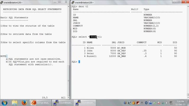1.1 Basic SQL statements смотреть онлайн