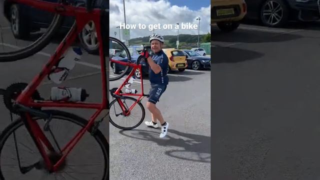 How to get on a Road Bike // Cycling Tips #KOMstep #HowTo #RoadBike смотреть онлайн
