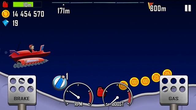 Hill Climb Racing - Геймплей Прохождение Часть 13 смотреть онлайн