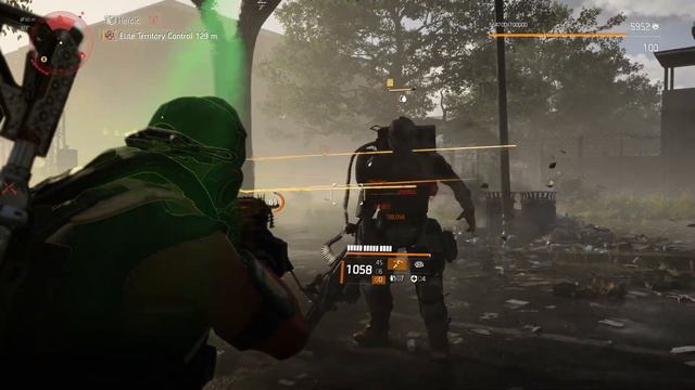 CLUTCH KING COMBO SHOULD NOT EXIST - FACE TANK CHUNGAS WITHOUT SHIELD | The Division 2 Best Solo Se смотреть онлайн