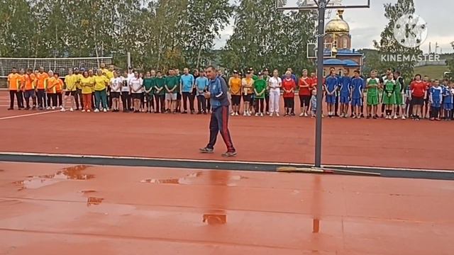 Село Туим. Хакасия. Открытие спортивного комплекса и открытие Малых Олимпийских Игр. смотреть онлайн