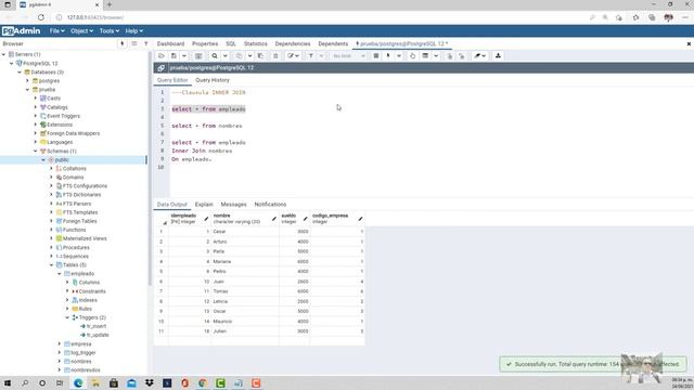 Como combinar dos o mas tablas INNER JOIN PostgreSQL #39 смотреть онлайн