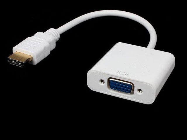 Переходник HDMI-VGA с aliexpress подключение смотреть онлайн