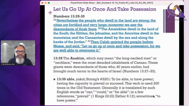Living By Faith's Blueprint - Numbers 12-13 Psalm 67 Luke 23 смотреть онлайн