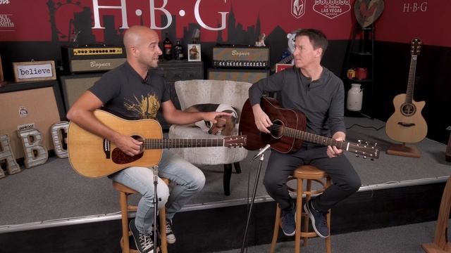 Bourgeois Dreadnought Shootout! - All Mahogany Vs Spruce/Rosewood