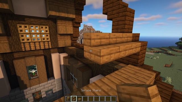 Minecraft - Town Hall Tutorial (How to Build) смотреть онлайн
