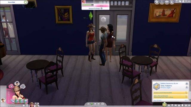Black Widow Challenge | The Sims 4 | Part 15 | Unexpected Date! смотреть онлайн