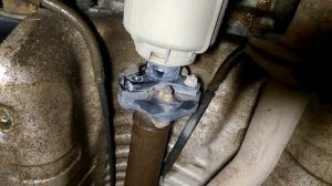 Замена подвесного подшипника Актион Нью.Часть 1.