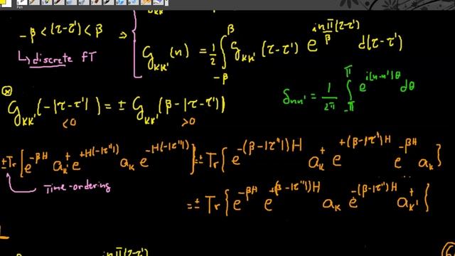 21- Matsubara formalism - Course on Quantum Many-Body Physics смотреть онлайн