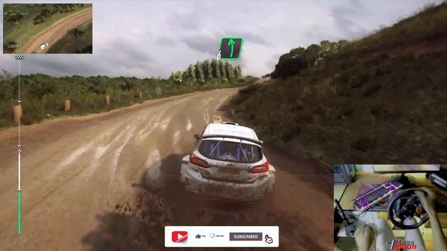 DiRT Rally 2.0 || Ford Fiesta R5 MKII || Gameplay - Logitech G29 + USB handbrake смотреть онлайн