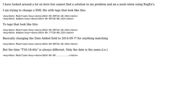 Notepad++ RegEx replace XML file смотреть онлайн