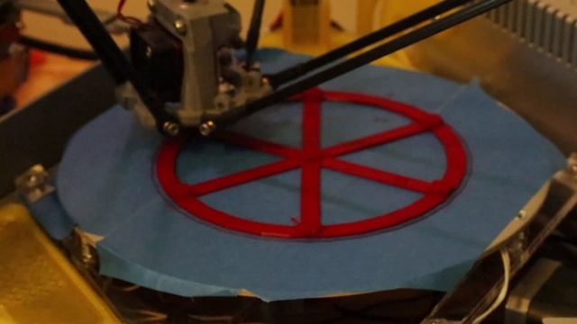 FolgerTech Kossel 2020 running at 120mm/s with Klipper Firmware смотреть онлайн