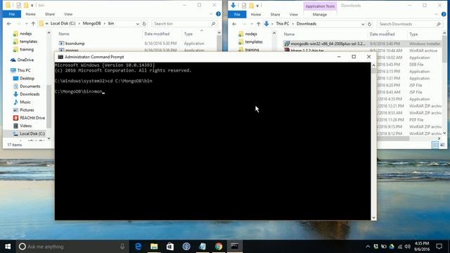 How To Install Mongodb On Windows part 1 смотреть онлайн