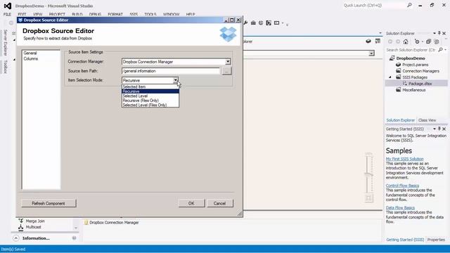 Dropbox Data Integration using the SSIS Productivity Pack смотреть онлайн