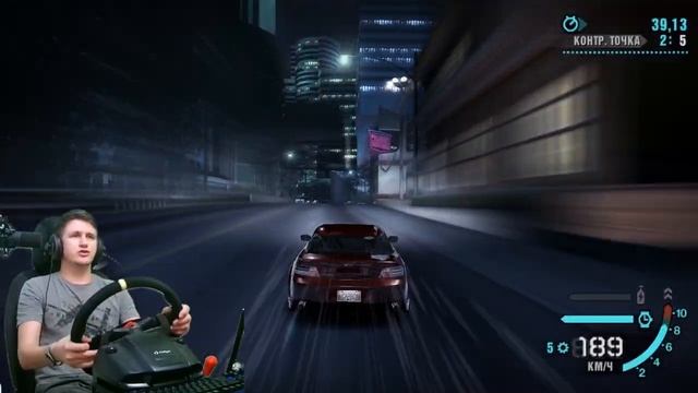 ТОКИЙСКИЙ ДРИФТ NFS CARBON НА РУЛЕ LOGITECH G29 ГОНКИ НА ПК POMEO007 POMEO*007 НФС карбон