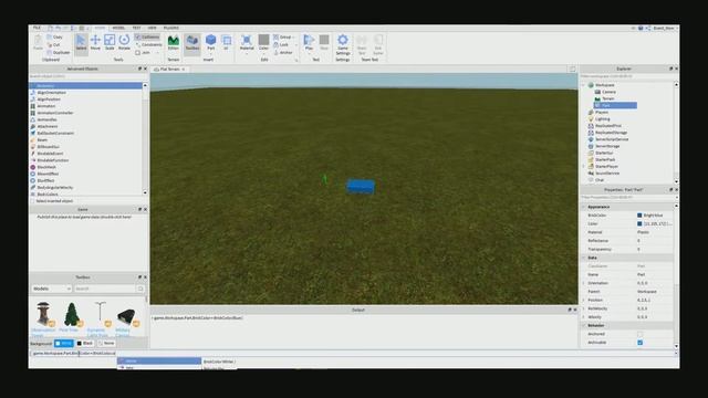 Цвет объекта в Roblox Studio, урок #5 смотреть онлайн