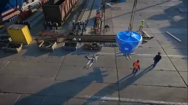 Разгрузка ветроустановок для ВЭС Тикси смотреть онлайн
