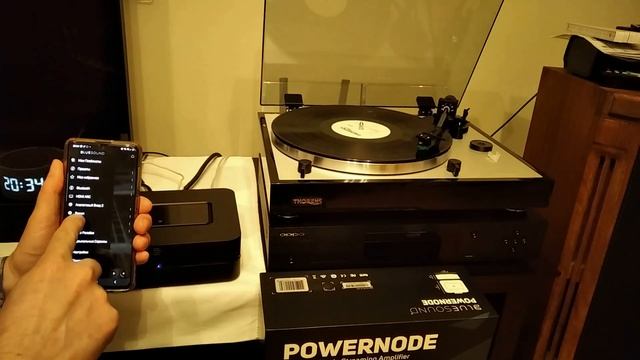 Сетевой усилитель Bluesound Powernode N330 основные функции и возможности. смотреть онлайн