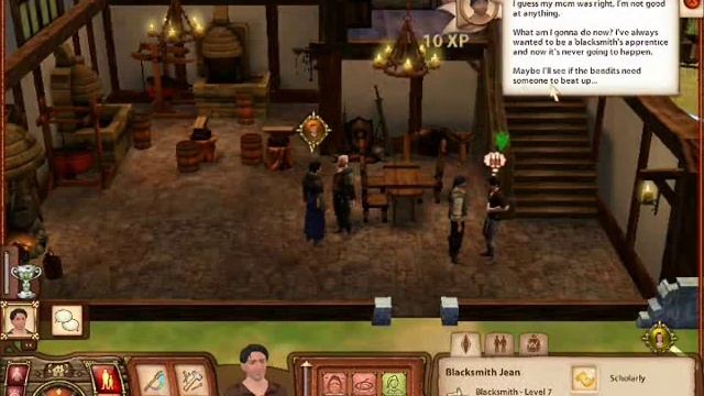 Let's Play The Sims Medieval - The Blacksmith's Apprentice смотреть онлайн