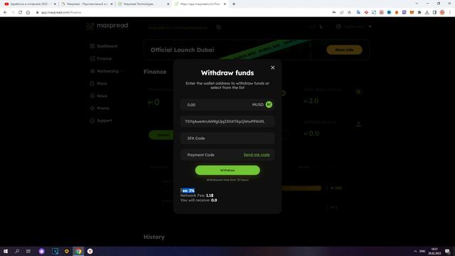 ❌ SCAM - MAXPREAD.COM ОБЗОР ПЕРСПЕКТИВНОГО ИНВЕСТИЦИОННОГО ПРОЕКТА ДЛЯ ПАССИВНОГО ДОХОДА смотреть онлайн