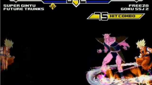 Ginyu, Future Trunks vs SSJ2 Goku and Freeza смотреть онлайн