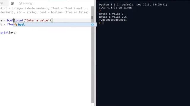 2.3.1 Data types (Python) смотреть онлайн