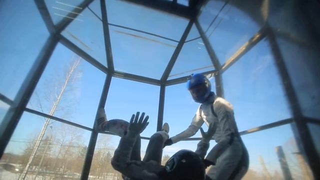 Аэротруба Wind Zone Пермь | Молодая спортсменка Лиза Лепихова смотреть онлайн