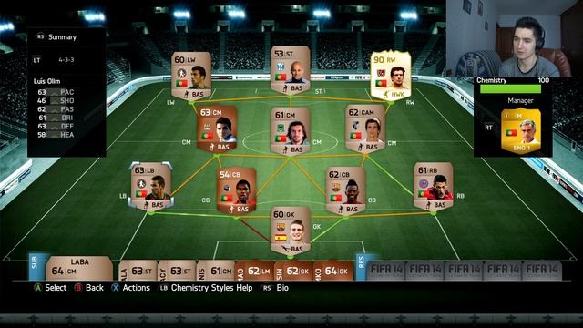 FIFA 14 | 1&UP с LUIS FIGO | XBOX ONE смотреть онлайн