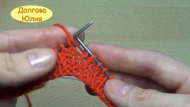 Схема вязания спицами. Шарф - снуд с узором коса из 18 петель /// knitting смотреть онлайн