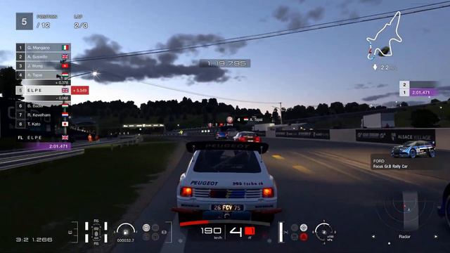 Peugeot 205 Turbo 16 Evolution 2 | World Rally Challenge Alsace Village смотреть онлайн