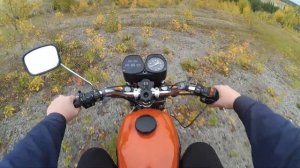 Лайтовая покатушка на Иж Планета 5