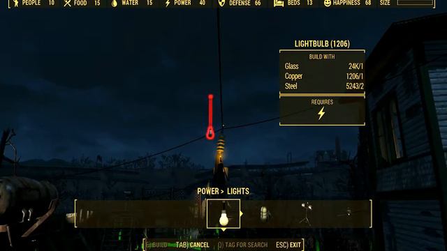 Placing light bulbs on power lines is a LIE - Fallout 4 смотреть онлайн