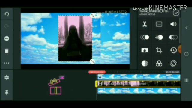 Как сделать движущиеся небо в приложении Aligt Moushen смотреть онлайн