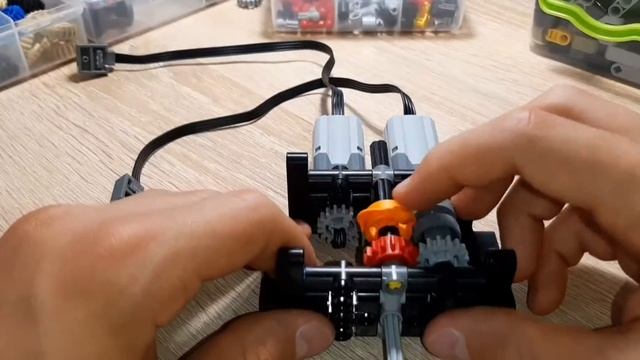 "Карьерный самосвал 4×4" из Lego TECHNIC [часть1] сборка коробки передач смотреть онлайн