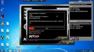Kess V2  Заливка калиброванной прошивки BMW E39 525d