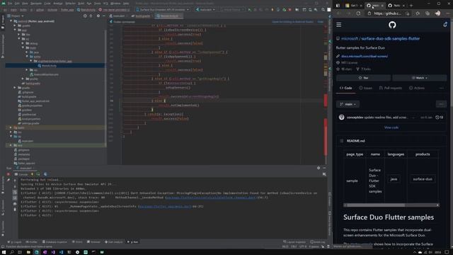 Flutter + Surface Duo SDK = Hinge angle sample app | Getting started with the Surface Duo SDK смотреть онлайн