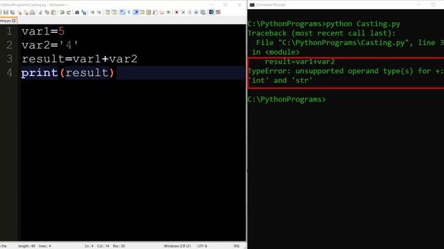 Python (In Hindi) - Type Casting смотреть онлайн