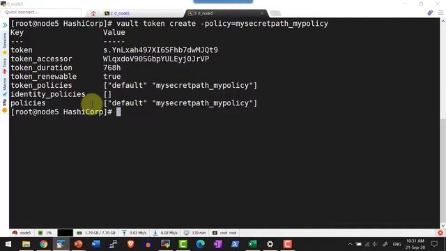 HashiCorp Vault Policy Demo - Video 23 смотреть онлайн