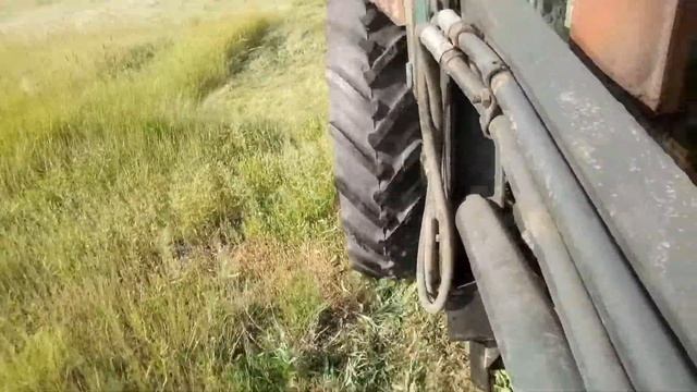 Косим Пырей на сено (МТЗ 80) смотреть онлайн