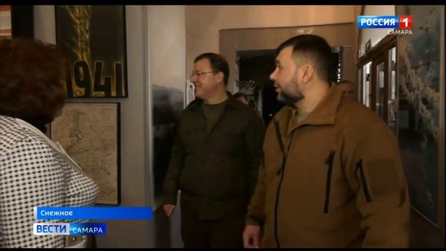 Губернатор Самарской области Дмитрий Азаров посетил мемориальный комплекс Саур-могила смотреть онлайн