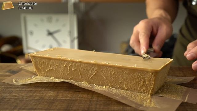 How to make Chocolate blond ganache terrine the gold ingot смотреть онлайн