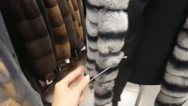 Шуба (кролик) "под шиншилу". "МЕХА Изабель" смотреть онлайн