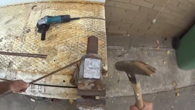 Hammer Hitting Metal Sound Effect - 8 HOURS - With Video - Metalworking Workshop Sounds