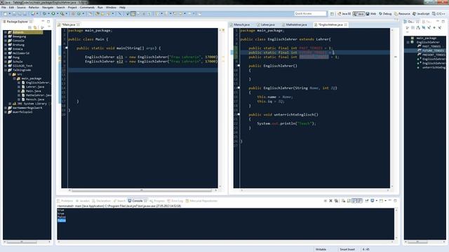 Java Objektorientierung #8 - static & final смотреть онлайн