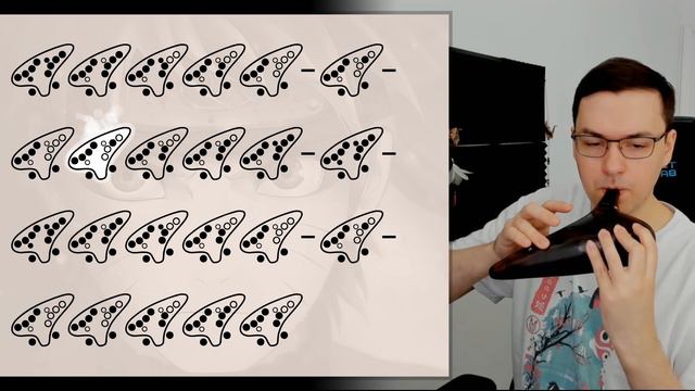 Naruto - Loneliness - Ocarina tutorial / tabs смотреть онлайн