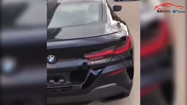 BMW M850i - Start Up & Acceleration & Exhaust Sound & Drive & Drift In Snow - 2019 Compilation