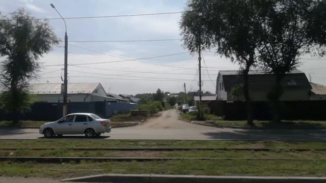 Магнитогорск, на маршрутке от Спутника до Гортеатра, субботняя покатушка (01.08.2020) смотреть онлайн